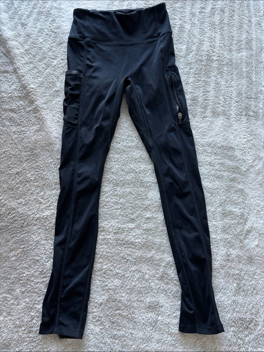 Fabletics Black High-Waist Pocket Leggings